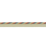 BRUNSCHWIG & FILS - SOIE CORD PETITE- BLUE MULTI - Fabric by the Yard