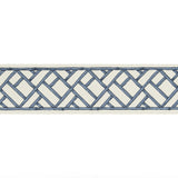 BRUNSCHWIG & FILS - TORANA TAPE- BLUE - Fabric by the Yard