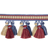BRUNSCHWIG & FILS - ANDRE TASSEL FRINGE- CADET - Fabric by the Yard