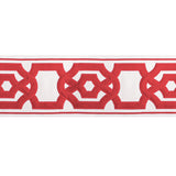 BRUNSCHWIG & FILS - CERISE TAPE- RED - Fabric by the Yard