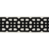 LEE JOFA - AVIGNON TAPE- BLACK - Fabric by the Yard