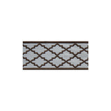 LEE JOFA - MOROCCAN EMB BORDER- BROWN - Fabric by the Yard
