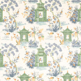 Valerie - Blue - 29 Park - Fabric by the Yard