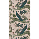 CLARKE AND CLARKE - LYNX- PINK - Wallcovering by the Roll