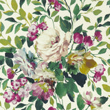 CLARKE AND CLARKE - BLOOM- FUCHSIA WP - Wallcovering by the Roll
