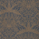 CLARKE AND CLARKE - LEOPARDO- COPPER/MIDNIGHT WP - Wallcovering by the Roll