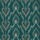 CLARKE AND CLARKE - VELLUTO- TEAL WP - Wallcovering by the Roll