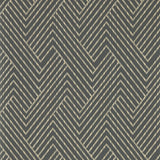 CLARKE AND CLARKE - GRASSETTO- CHARCOAL WP - Wallcovering by the Roll
