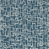 CLARKE AND CLARKE - QUADRATA- MIDNIGHT WP - Wallcovering by the Roll