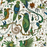 CLARKE AND CLARKE - QUETZAL- GREEN WP - Wallcovering by the Roll