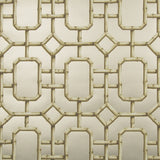 KRAVET COUTURE - BAMBU FRET- PEWTER - Wallcovering by the Roll