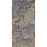 KRAVET COUTURE - REARRANGEMENTS- PETROL - Wallcovering by the Roll