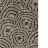 KRAVET COUTURE - PANACHE WP- CHOCOLATE - Wallcovering by the Roll