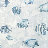 KRAVET DESIGN - GREAT REEF WP- CRYSTAL - Wallcovering by the Roll