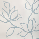 KRAVET COUTURE - FLORAL SKETCH WP- CHAMBRAY - Wallcovering by the Roll
