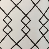 KRAVET COUTURE - GEO GRAPHICA WP- ONYX - Wallcovering by the Roll