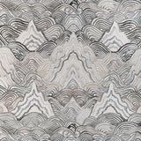 KRAVET COUTURE - SHANGRI LA WP- NOIR - Wallcovering by the Roll
