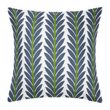 Laura Park - 22' x 22' Euro Pillow Bundle - Frond Indigo