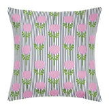Laura Park - 22' x 22' Euro Pillow Bundle - Marigold Ticking Stripe Pink