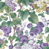 Maxwell - FLORIBUNDA (WP) - LAVENDER DREAM - Wallcovering by the 11 Yard Roll