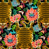Tigress - # 517 panthera- Maxwell Fabric By The Yard