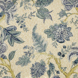 Nusa dua - # 528 delft- Maxwell Fabric By The Yard