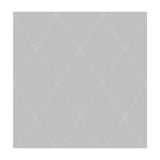 COLE & SON - LARGE GEORGIAN ROPE TRELLIS- GREY - Wallcovering by the Roll