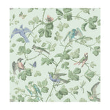 COLE & SON - WINTER BIRDS- DUCK EGG - Wallcovering by the Roll