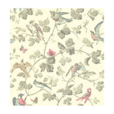 COLE & SON - WINTER BIRDS- LINEN - Wallcovering by the Roll