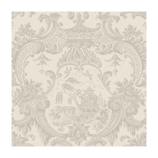 COLE & SON - CHIPPENDALE CHINA- LINEN - Wallcovering by the Roll LINEN