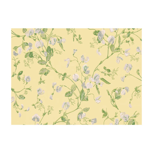 COLE & SON - SWEET PEA- YELLOW - Wallcovering by the Roll YELLOW