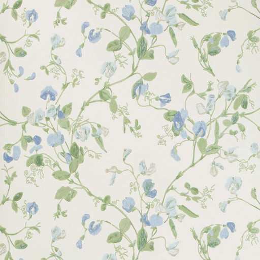 COLE & SON - SWEET PEA- BLUE - Wallcovering by the Roll BLUE