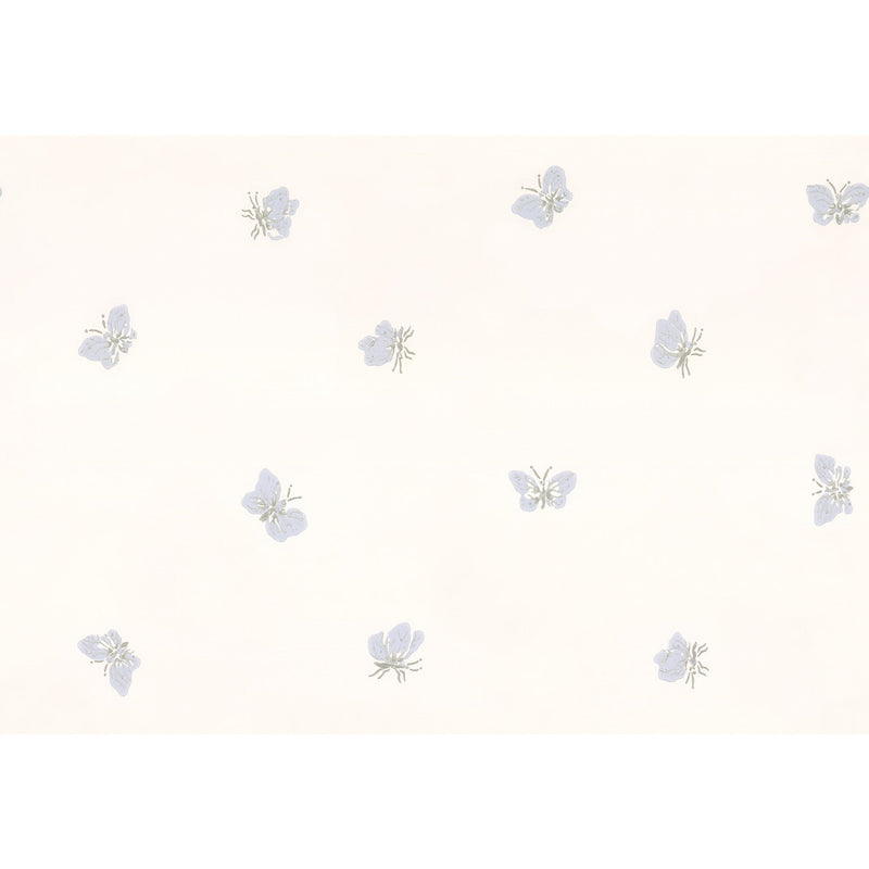 COLE & SON - PEASEBLOSSOM- WHITE &LILAC - Wallcovering by the Roll WHITE &LILAC