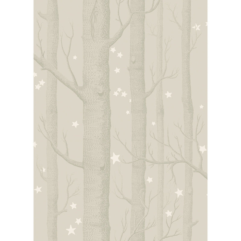 COLE & SON - WOODS & STARS- GREY - Wallcovering by the Roll GREY