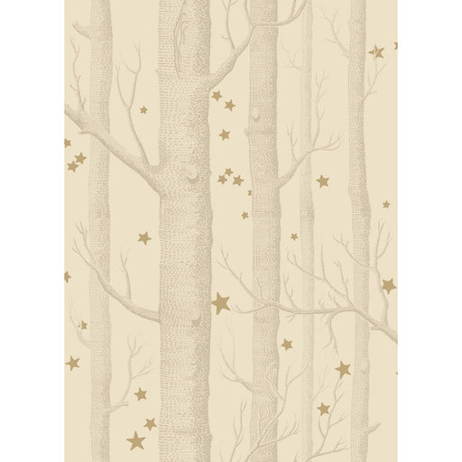 COLE & SON - WOODS & STARS- BUFF/GOLD - Wallcovering by the Roll BUFF/GOLD