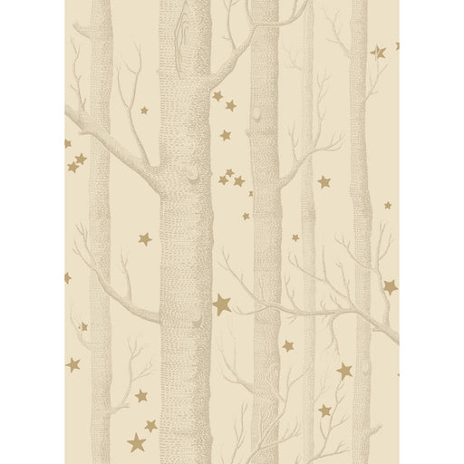 COLE & SON - WOODS & STARS- BUFF/GOLD - Wallcovering by the Roll BUFF/GOLD
