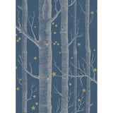 COLE & SON - WOODS & STARS- MIDNIGHT - Wallcovering by the Roll
