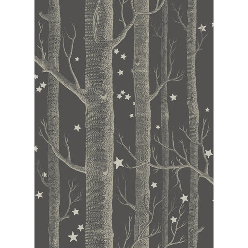 COLE & SON - WOODS & STARS- CHARCOAL - Wallcovering by the Roll CHARCOAL