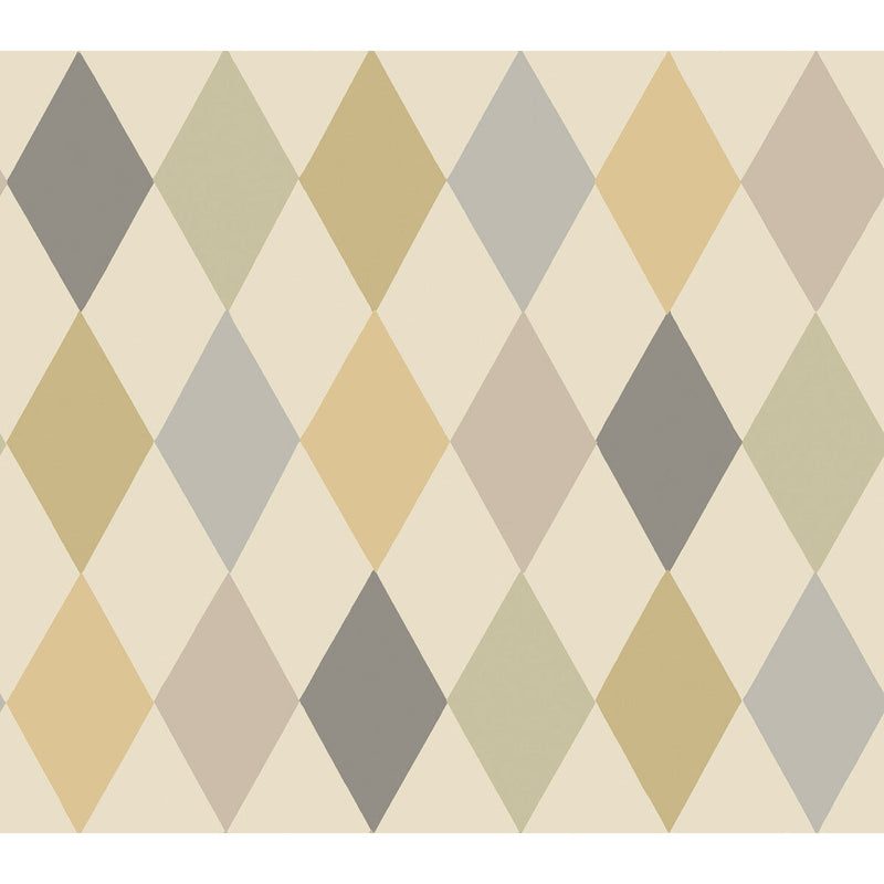 COLE & SON - PUNCHINELLO- METAL ON LIN - Wallcovering by the Roll METAL ON LIN