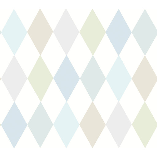 COLE & SON - PUNCHINELLO- SOFT BLUE - Wallcovering by the Roll SOFT BLUE