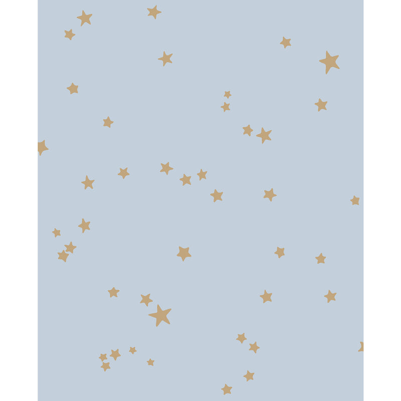 COLE & SON - STARS- POWDER BLUE - Wallcovering by the Roll POWDER BLUE