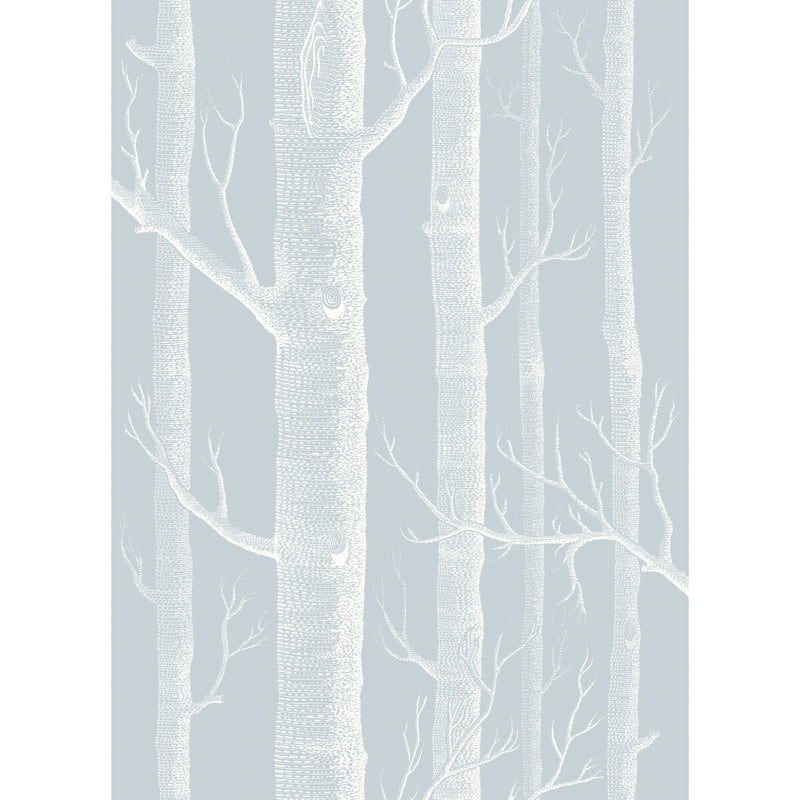 COLE & SON - WOODS- POWDER BLUE - Wallcovering by the Roll POWDER BLUE