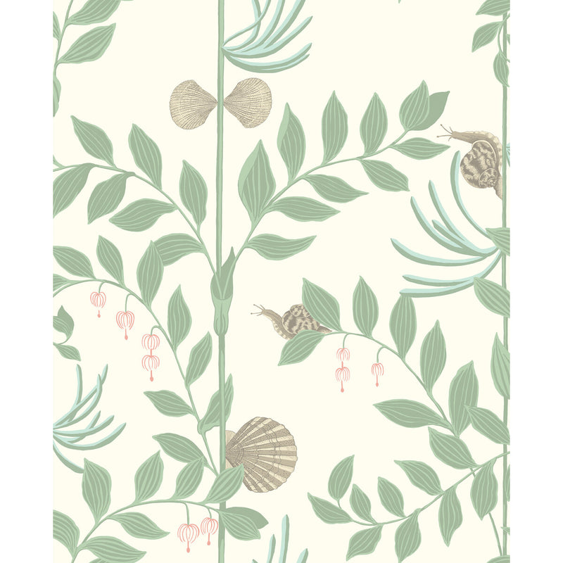 COLE & SON - SECRET GARDEN- SOFT GREEN - Wallcovering by the Roll SOFT GREEN