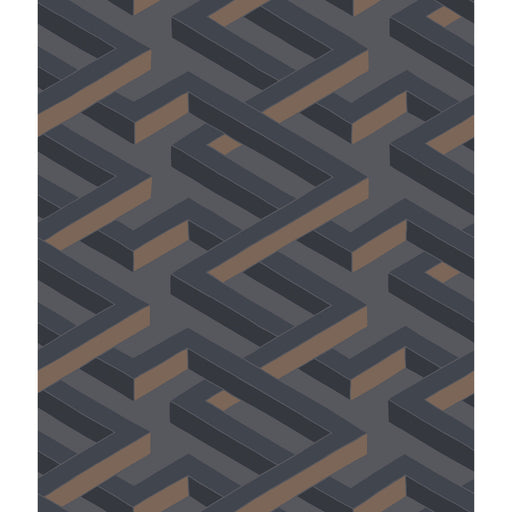 COLE & SON - LUXOR- CHARCOAL - Wallcovering by the Roll CHARCOAL