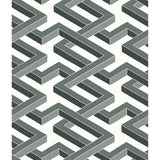 COLE & SON - LUXOR- BLACK AND WHITE - Wallcovering by the Roll