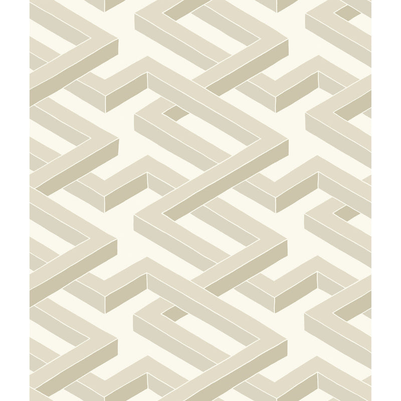 COLE & SON - LUXOR- WHITE - Wallcovering by the Roll WHITE