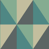 COLE & SON - APEX GRAND- TEAL - Wallcovering by the Roll