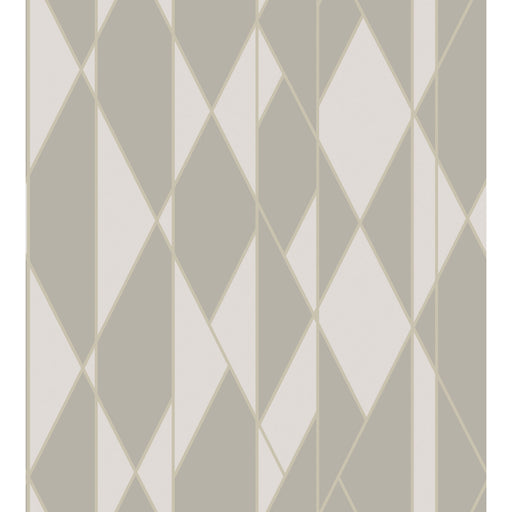 COLE & SON - OBLIQUE WP- GREY AND WHITE - Wallcovering by the Roll GREY AND WHITE