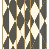COLE & SON - OBLIQUE WP- BLACK AND WHITE - Wallcovering by the Roll