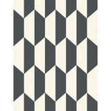 COLE & SON - TILE- BLACK AND WHITE - Wallcovering by the Roll
